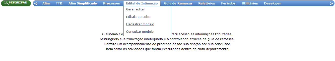 TelaEditalCadastrarModelo