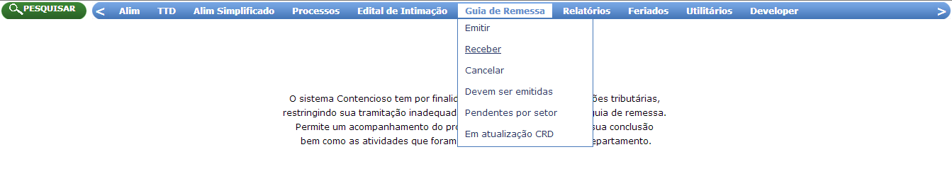 TelaGuiaDeRemessaReceber