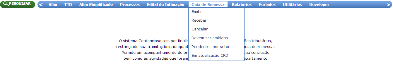 TelaGuiaRemessaCancelar