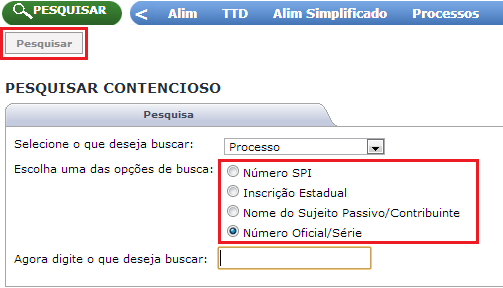 TelaPesquisar