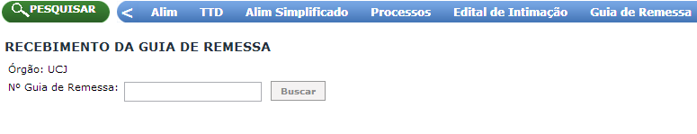 TelaRecebimentoGuiaDeRemessa