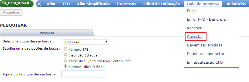GuiaRemessaMenuCancelar